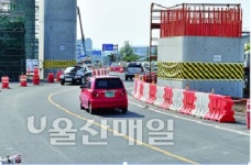 여천 오거리 입체화 도로 만들어야