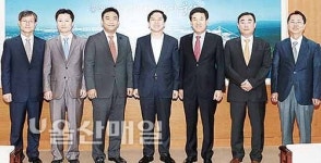 김기현 시장, 울산레미콘공업협동조합 임원진과 환담