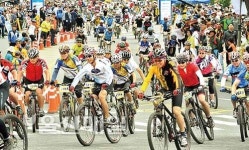 산악자전거 스릴 만끽