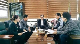 이채익 의원, 울산자동차정비조합·삼신경로당 간담회