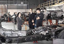 부산조달청장, 신정개발특정차(주) 서비스 현장 방문