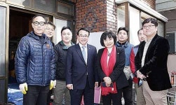 남구의회, 에너지효율 개선사업 공사 현장 방문