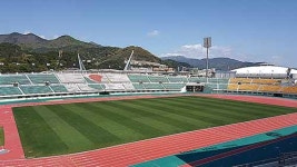 양산종합운동장 잔디구장, 축구 전지훈련지 각광