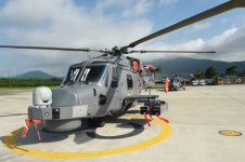 해상작전헬기 AW-159 와일드 캣 인수식 개최