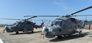 해상작전헬기 AW-159 와일드 캣 인수식 개최