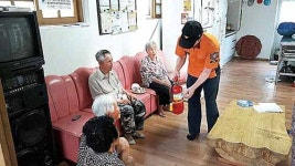 동부소방서 염포119안전센터, 경로당 안전점검
