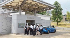 [수소도시 울산, 수소경제도 선도한다] 수소택시 미라이 달리는 큐슈후쿠오카현 수소차 최초 도입… 택시업체 5곳 선정 운행