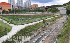 혁신도시 조성 녹지 잠식…빗물 저장능력 저하