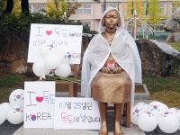 독도의 날 맞은 제천 의병광장 소녀상