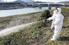 신장열 군수, AI 대비 방역 작업