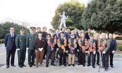 양산고 학생 108명 6·25전쟁 학도병 참전양산시, 교내에 호국영웅 명비 제막…애국심 기려