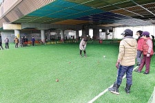 남구 태화강둔치게이트볼장 인조잔디 교체…2개월 만에 재개장