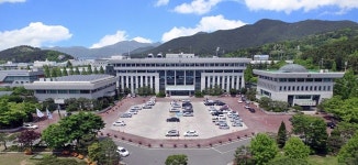 경남 밀양시청 전경