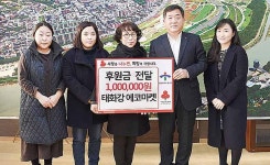 태화강 에코마켓, 저소득층 후원금