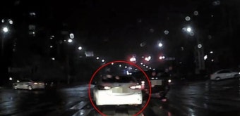 '아슬아슬' 음주운전하는 피의자