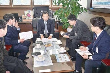 이경걸 울주군 부군수, 웅촌면사무소 방문