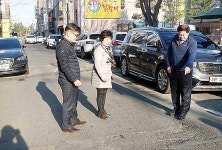 김동칠 남구 행자위원장, 민원현장 점검