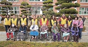 남구 도시관리공단 사랑나눔봉사단, 요양시설 봉사활동