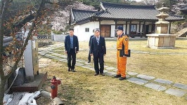 울산소방본부, 동축사서 현장 소방행정