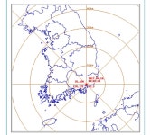창원시 진해구 동북동쪽 6㎞ 지역서 지진