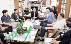 달천아이파크 등 입주민 기존도로 확장 검토를