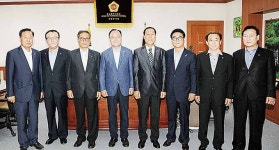 상이군경회 울산시지부 임원진, 시의회 방문