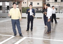 박성민 중구청장, 문화공영주차장 방문