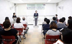 박천동 북구청장, 농소1동 도서관 독서의 달 행사  참석
