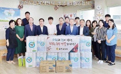울주군의회, 영신노인복지센터 위문