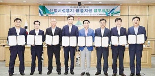 울주군, 지역 8개 은행과 에너지융합산단 입주기업 금융지원 MOU