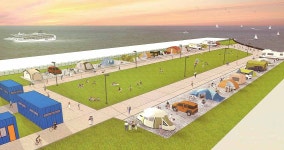 BPA, 북항재개발지역에 부산항 힐링 야영장 개장수영장·마블체험관·족욕장 연계 국제 해양관광 거점으로