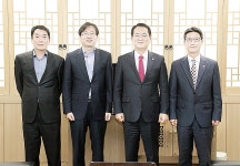 서동욱 남구청장, 정덕수 울산지법 부장판사와 환담