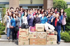 해와달, 울산양육원서 봉사