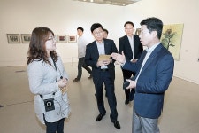 허언욱 행정부시장, 문예회관 특별전 관람