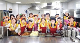 해뜨는적십자봉사회, 급식봉사