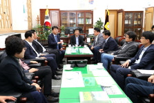 김진규 남구청장 남구의회 의원과 소통 간담회