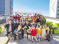 울산 북구 염포동행정복지센터, 옥상텃밭 조성