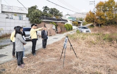 이동권 북구청장, 북구자활공동작업장 건립공사 예정지 현장방문