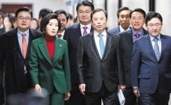 한국 비대위, 기소시 '당원권 정지→직무 정지' 완화키로