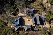 드론으로 보는 울산문화재-(53)동축사 삼층석탑 (東竺寺 三層石塔)