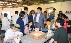 박태완 울산 중구청장, 제4회 학성가구거리 축제 참석