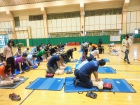 울산중부소방서 울산상업고등학교 교직원 대상 심폐소생술 교육
