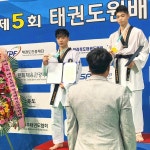 제5회 태권도원배 전국태권도선수권서 신정고 김도균 은메달