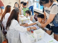 울산대병원·동구보건소, 아토피 질환 환경보건 이동학교 성료