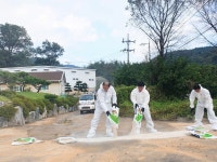 울산축산농협, 돼지열병 예방 축산방역현장 점검