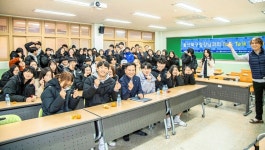 이동권 북구청장, 수험생과의 만남