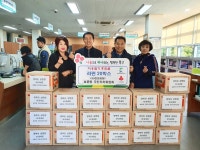 북구 효문동 주민자치위원회, 이웃돕기 후원품 전달