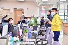 이선호 울산 울주군수, 삼동면행정복지센터 방문