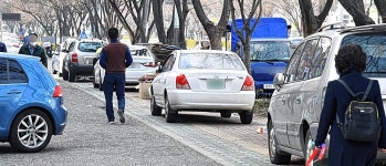 인도 위 불법주차