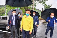이선호 울산 울주군수, 덕신 노상공영주차장 현장 방문